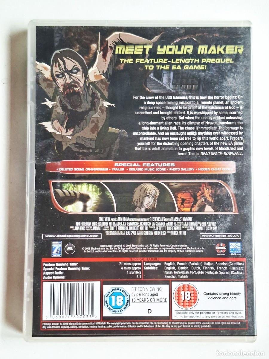 Cine: DVD - DEAD SPACE DOWNFALL - Foto 2