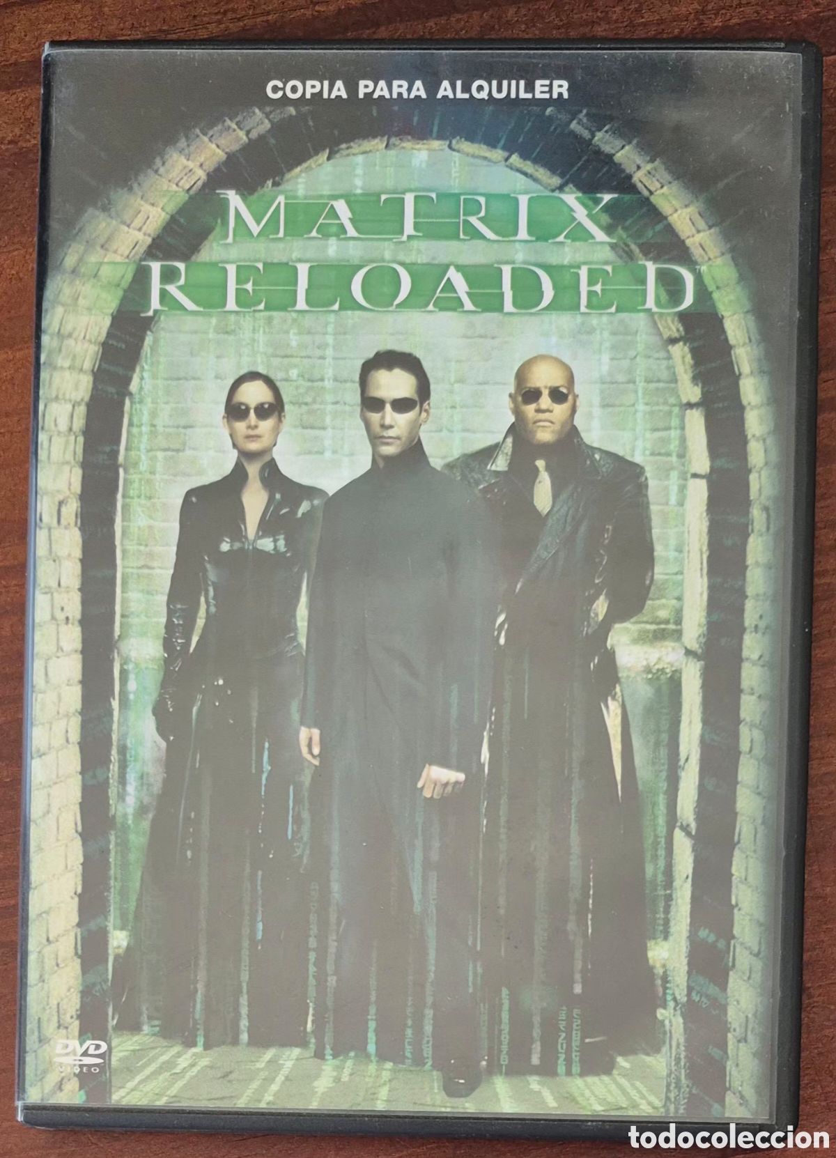 Cine: DVDX2 DOS DISCOS - MATRIX RELOADED (AUDIOS EN INGL&Eacute;S, CASTELLANO)