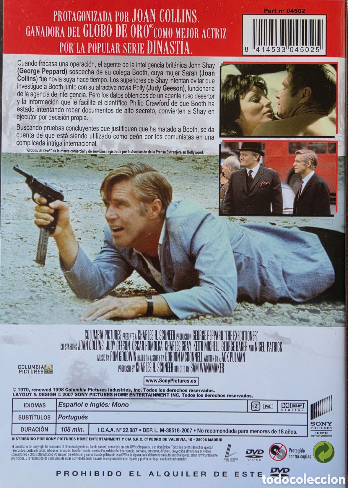 Cine: EL EJECUTOR GEORGE PEPPARD - Foto 2