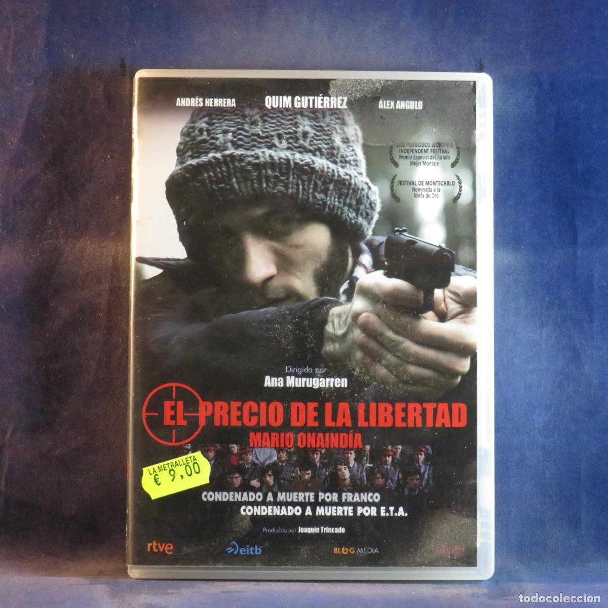 Cine: EL PRECIO DE LA LIBERTAD: MARIO ONAIND&Iacute;A - DVD