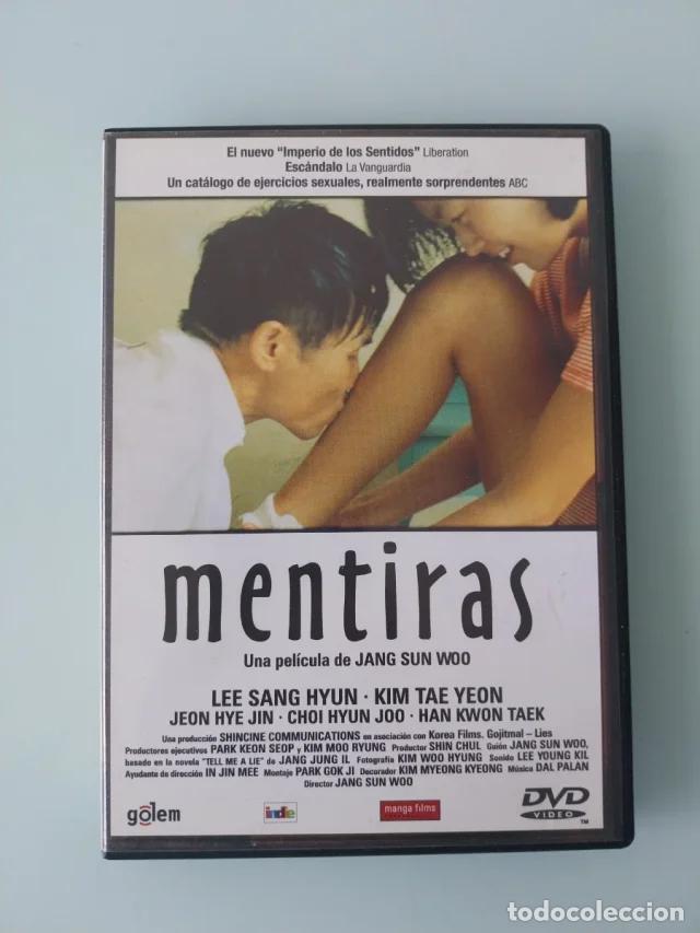 Cine: DVD - MENTIRAS DE JANG SUN WOO CON LEE SANG HYUN, PELICULA COREANA