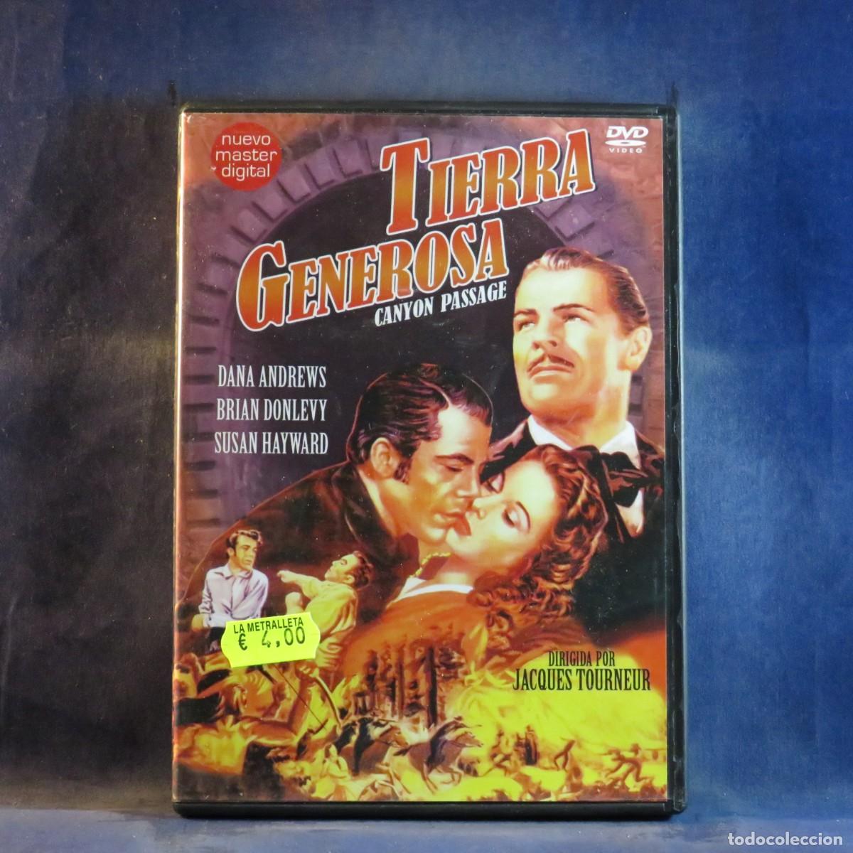 Cine: TIERRA GENEROSA (CANYON PASSAGE) - DVD
