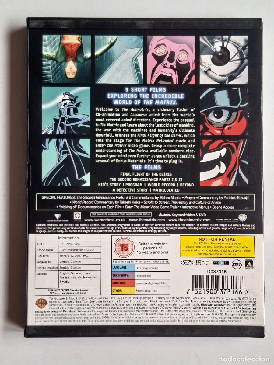 Cine: DVD - ANIMATRIX ---- - Foto 2