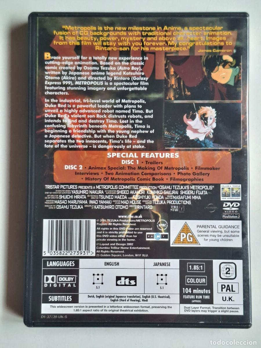 Cine: DVD - METROPOLIS ------ - Foto 2
