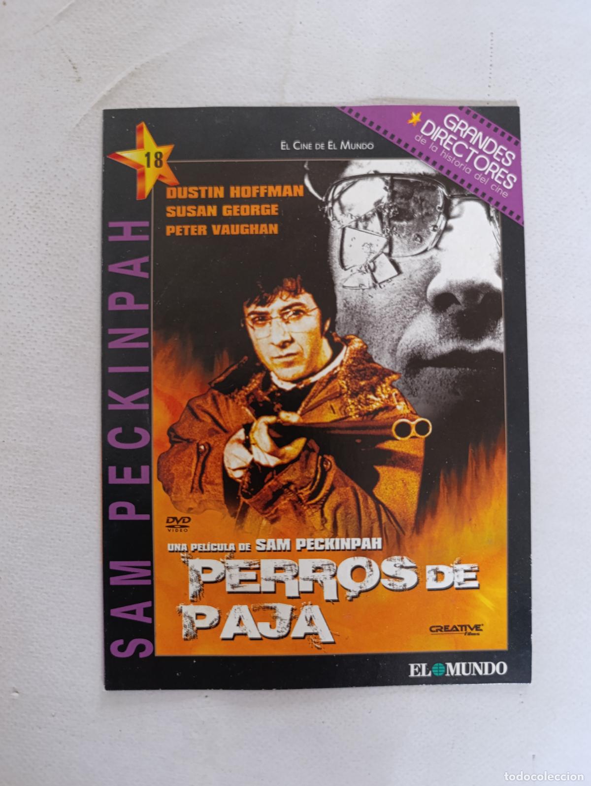 Cine: DVD PERROS DE PAJA - SAM PECKINPAH - DUSTIN HOFFMAN - FUNDA FINA CARTON (024C)