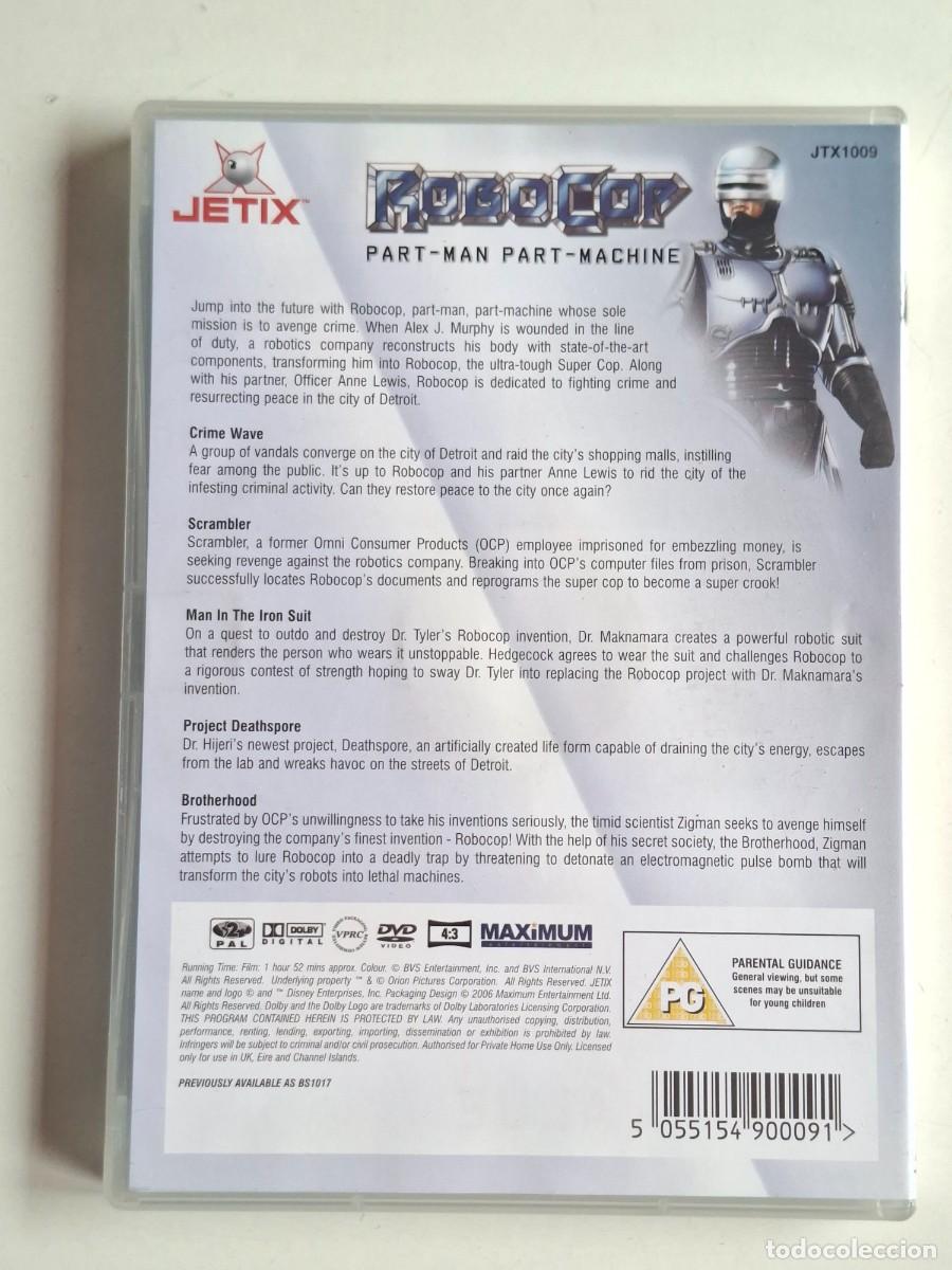 Cine: DVD - ROBOCOP PART-MAN PART-MACHINE - Foto 2