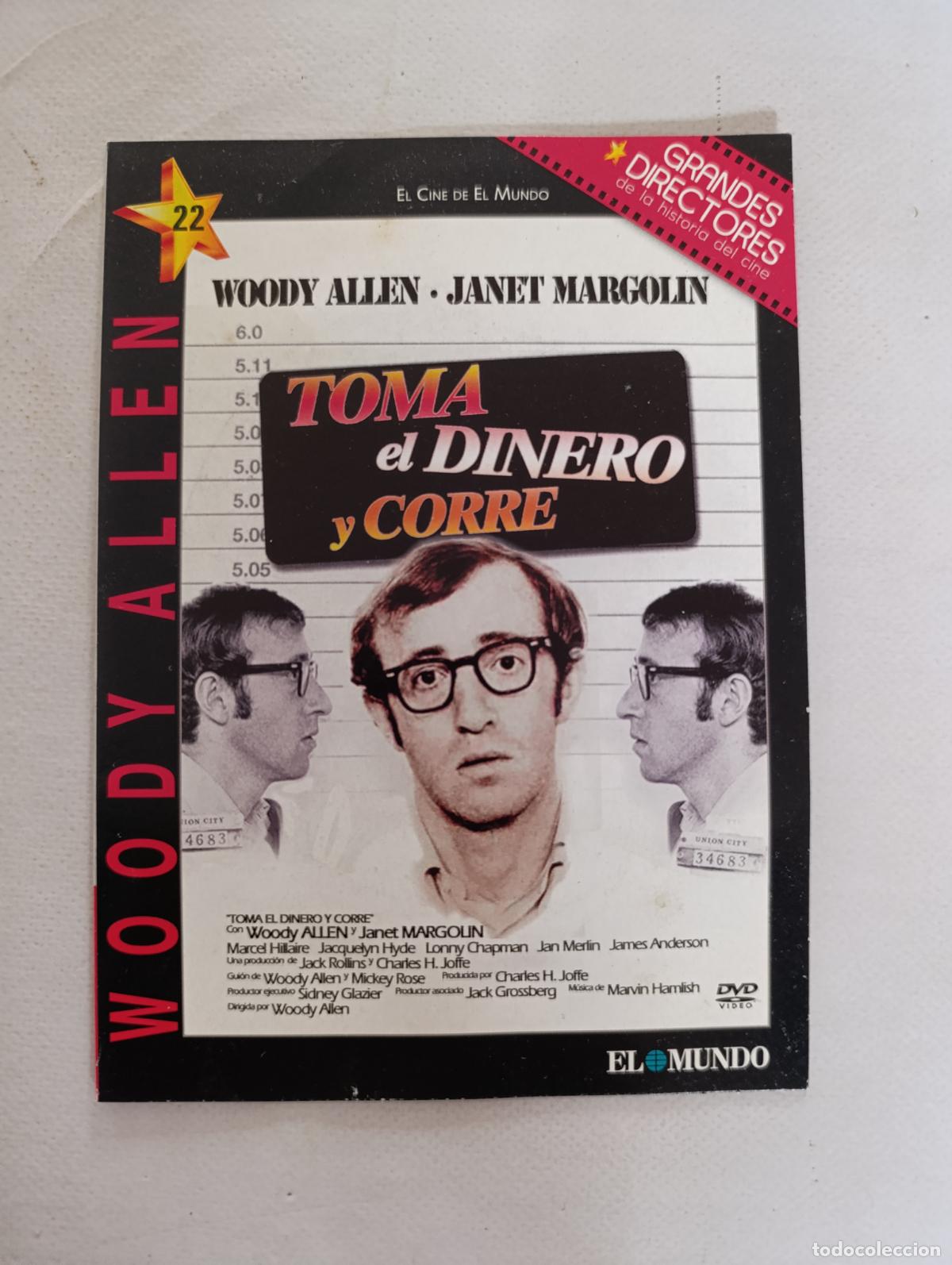 Cine: DVD TOMA EL DINERO Y CORRE - WOODY ALLEN - FUNDA FINA CARTON (024C)