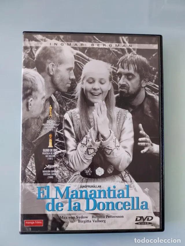 Cine: DVD - EL MANANTIAL DE LA DONCELLA DE INGMAR BERGMAN CON MAX VON SYDOW