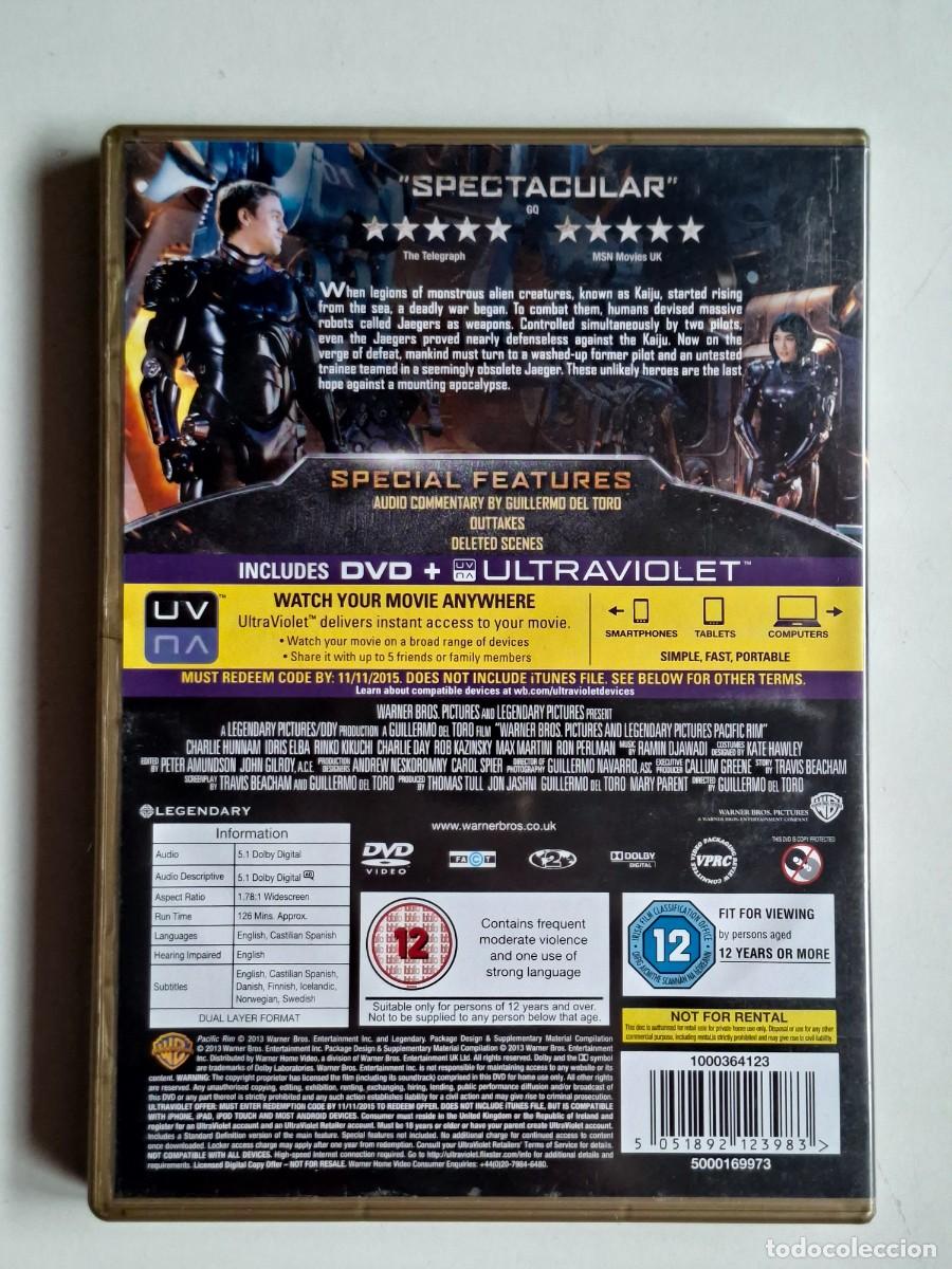 Cine: DVD - PACIFIC RIM --- - Foto 2