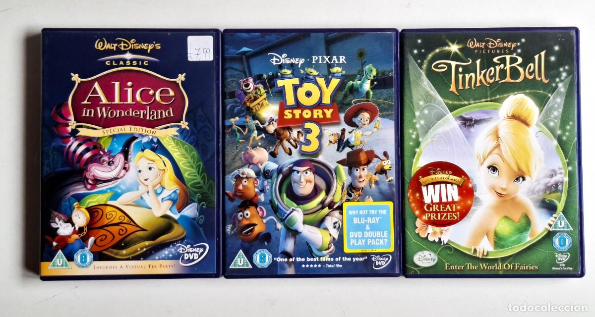 Cinema: DVD - LOTE 3 PELICULAS INFANTILES