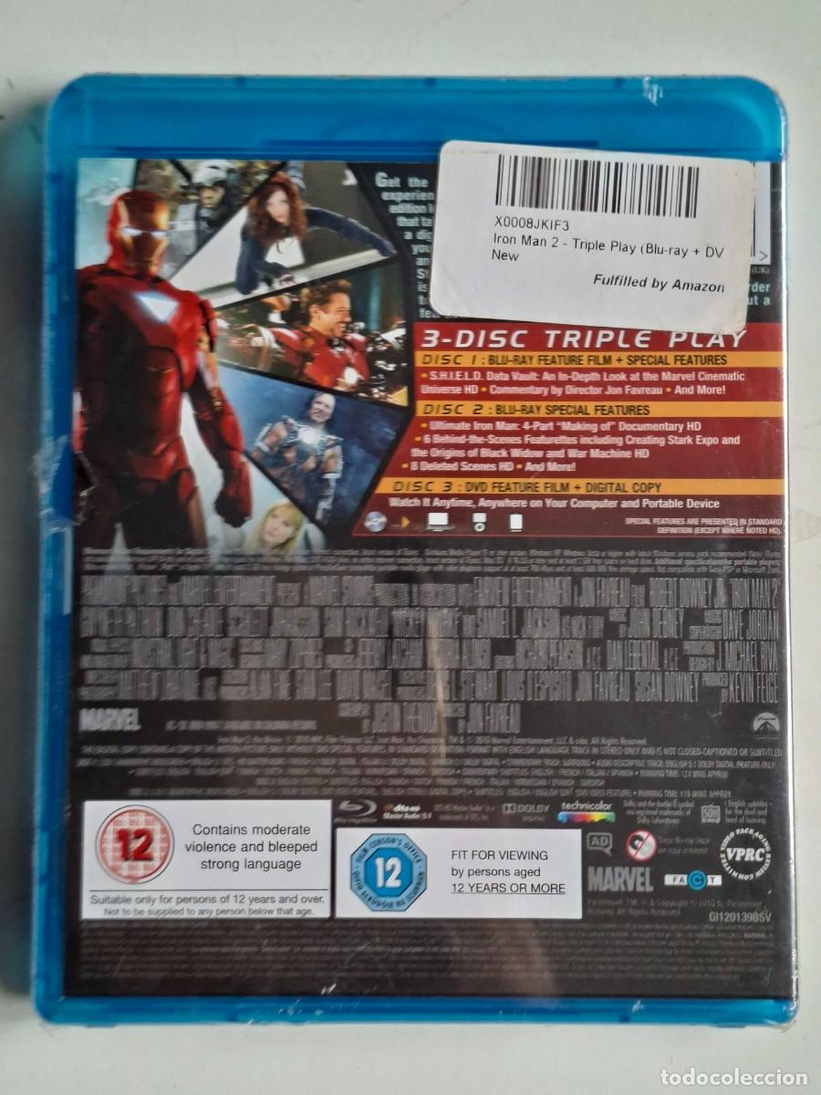 Cine: DVD - IRON MAN 2 - NUEVO - Foto 2
