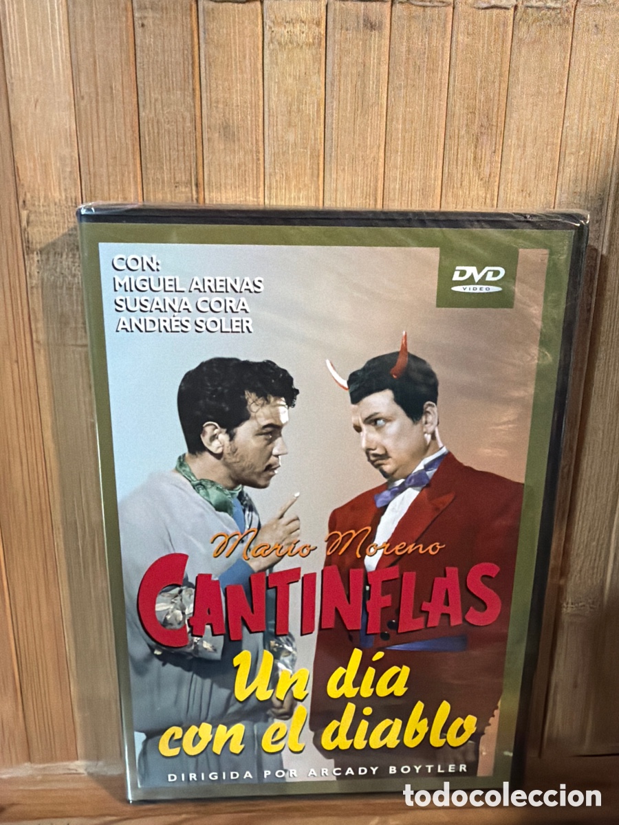 Cine: Cantinflas, un d&iacute;a con el diablo DVD - Precintado -