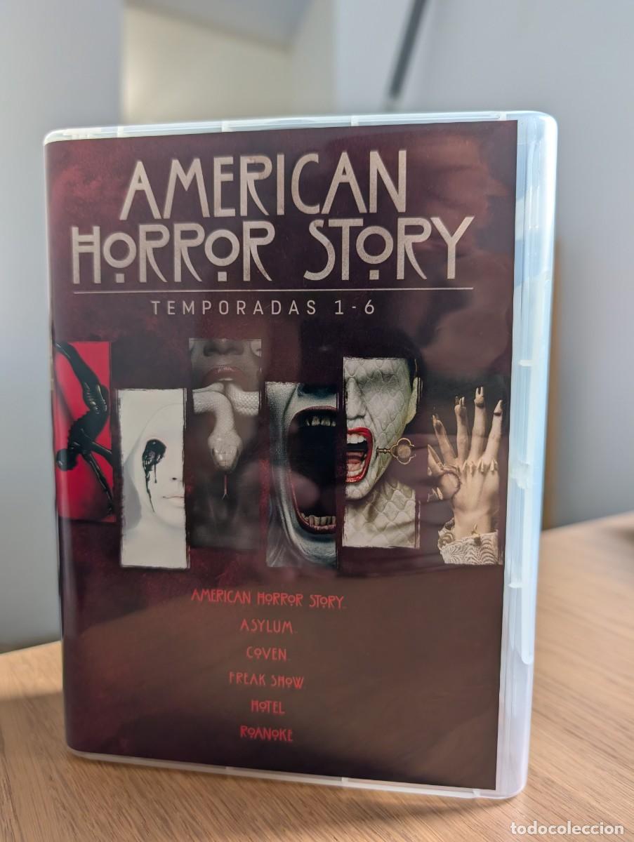 Cine: AMERICAN HORROR STORY TEMPORADAS 1-6 DVD PACK EDICI&Oacute;N ESPA&Ntilde;OLA 2017 COMO NUEVO