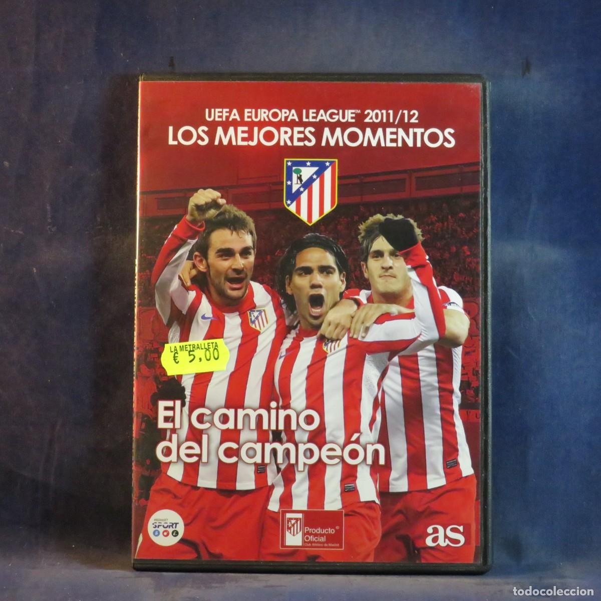 Cine: EL CAMINO DEL CAMPE&Oacute;N - EUROPA LEAGUE 2011/12 MEJORES MOMENTOS ATL&Eacute;TICO DE MADRID - DVD