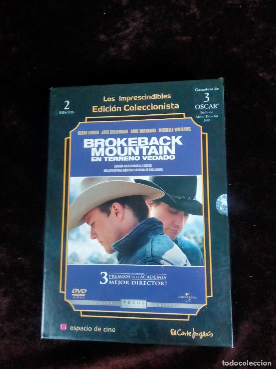Cine: brokeback mountain - edicion coleccionista con librito y 2 discos y 4 postales - dvd como nuevos