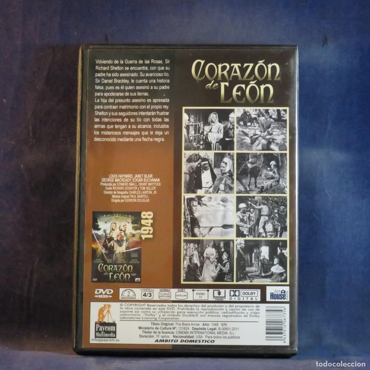 Cine: CORAZ&Oacute;N DE LE&Oacute;N - DVD - Foto 2