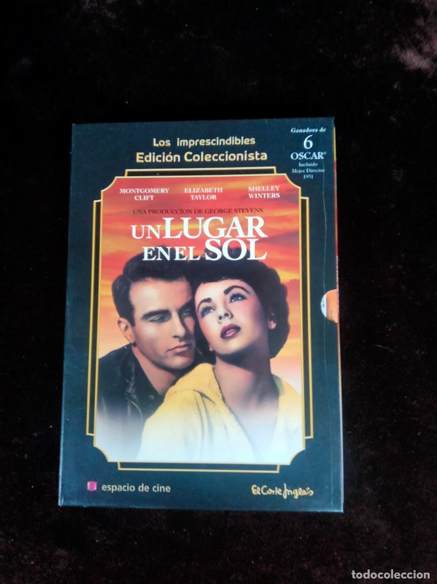 Cine: un lugar en el sol - edicion coleccionista con librito - dvd como nuevo