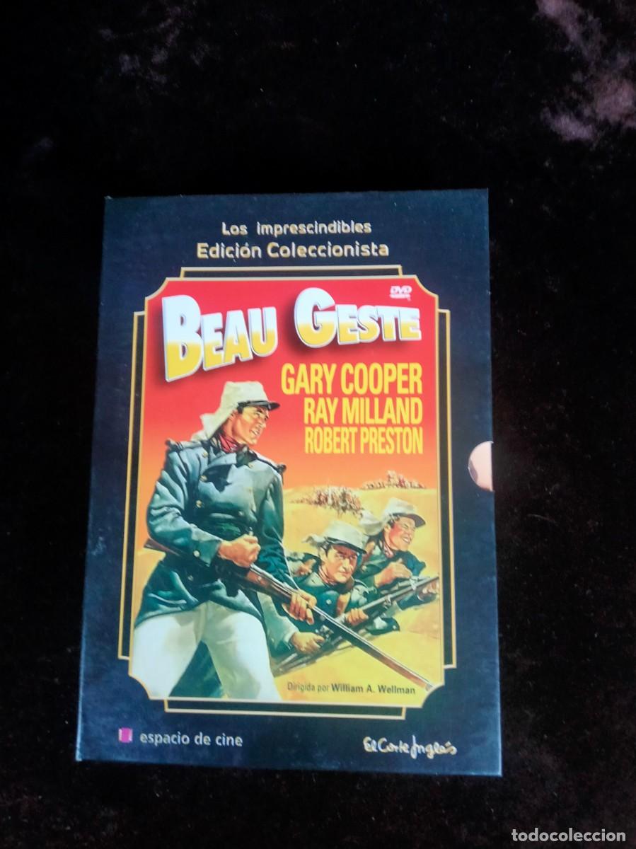 Cine: beau geste - gary cooper - edicion coleccionista con librito - dvd como nuevo