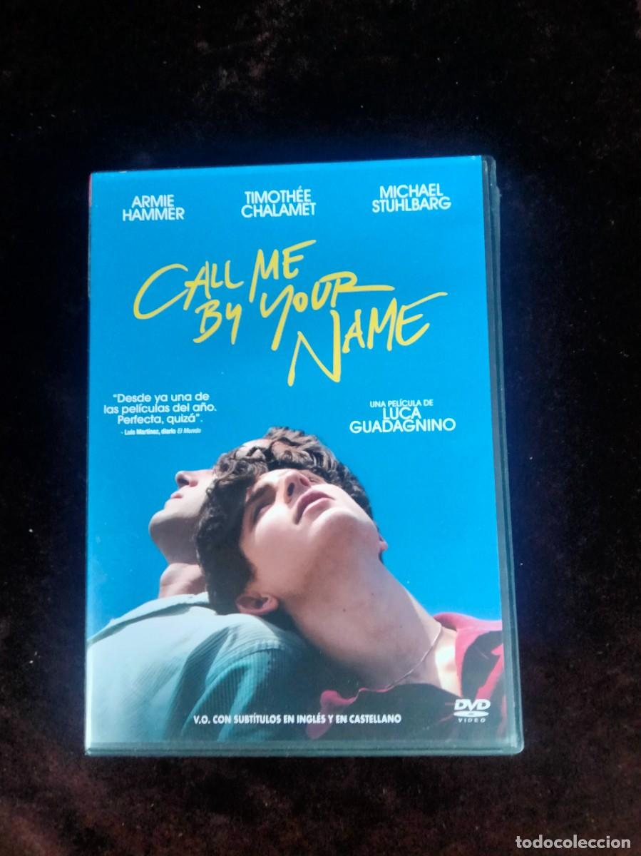 Cine: call me by your name - tematiga gay - dvd como nuevo