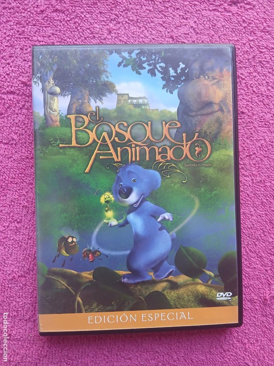 Cine: el bosque animado edici&oacute;n especial 2001 Dygra Films angel de la cruz y manolo g&oacute;mez dvd video