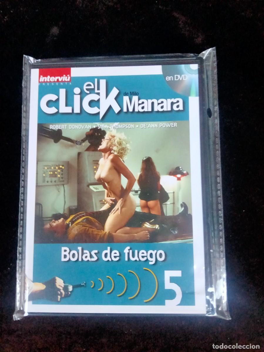 Cine: bolas de fuego - el click manara - dvd nuevo precintado