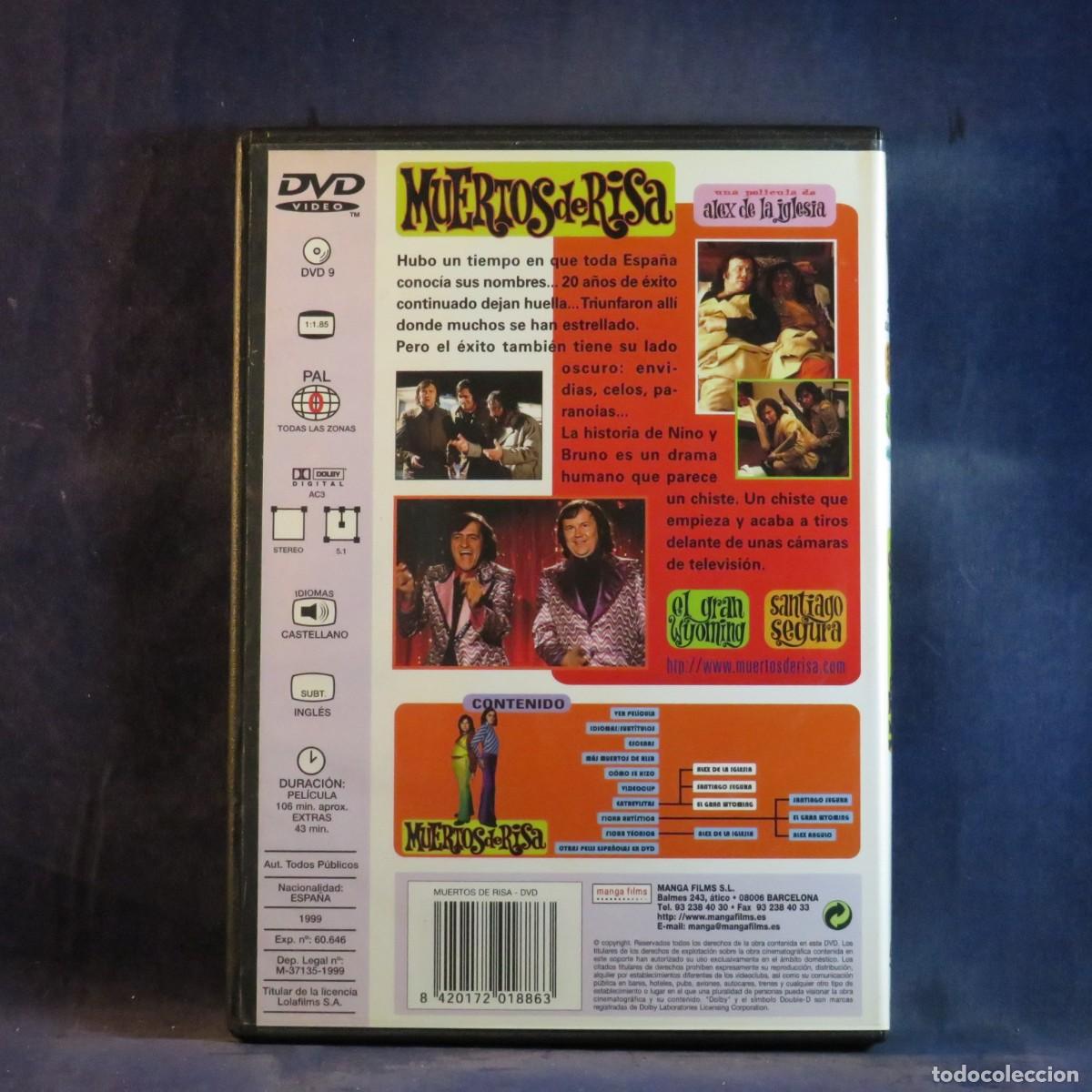 Cine: MUERTOS DE RISA - DVD - Foto 2
