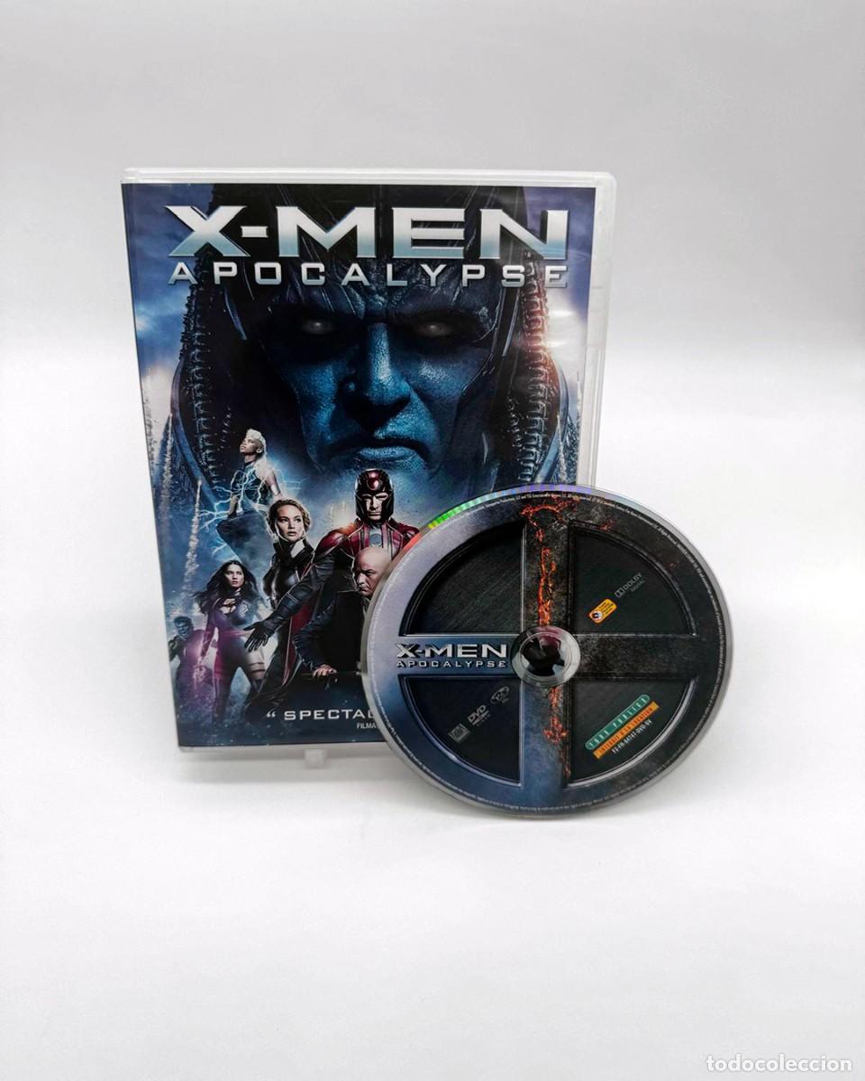 Cine: X-Men Apocalipsis Pel&iacute;cula DVD Edici&oacute;n Francesa Marvel 2016 Extras