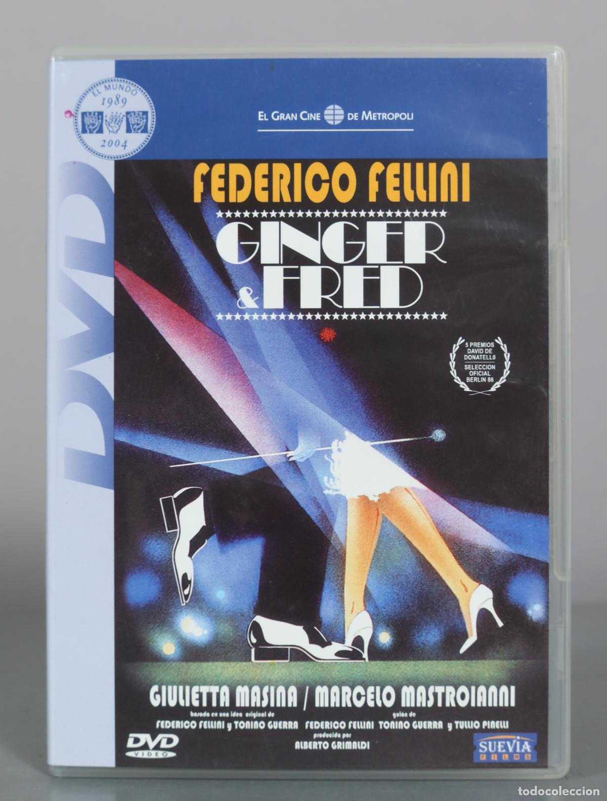 Cine: DVD. Ginger & Fred - Federico Fellini - Giulietta Masina, Marcelo Mastroianni