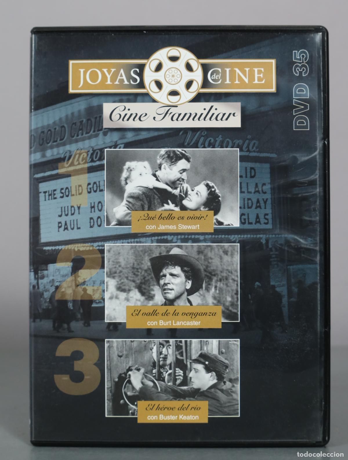 Cine: DVD. Joyas del Cine - Cine Familiar - &iexcl;Qu&eacute; bello es vivir!, El valle de la venganza, El h&eacute;roe del