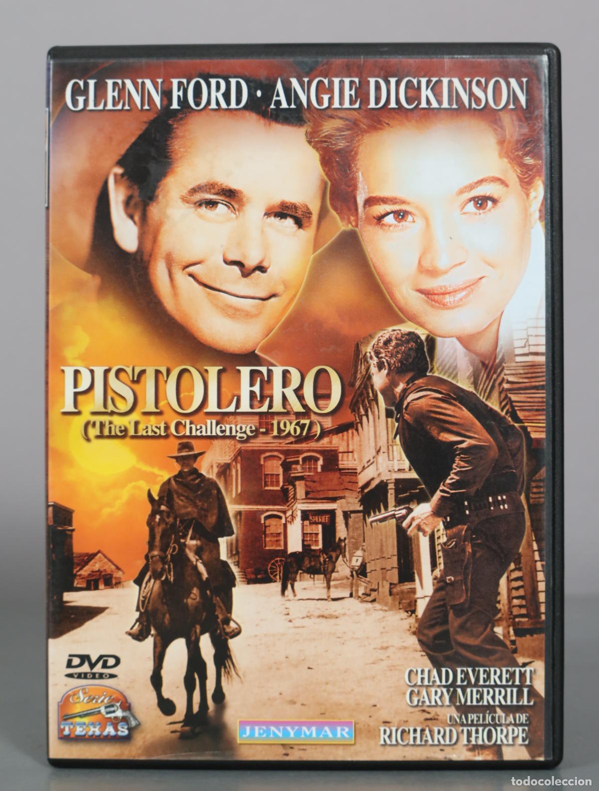 Cine: DVD. Pistolero - Glenn Ford, Angie Dickinson, Chad Everett, Gary Merrill - Richard Thorpe