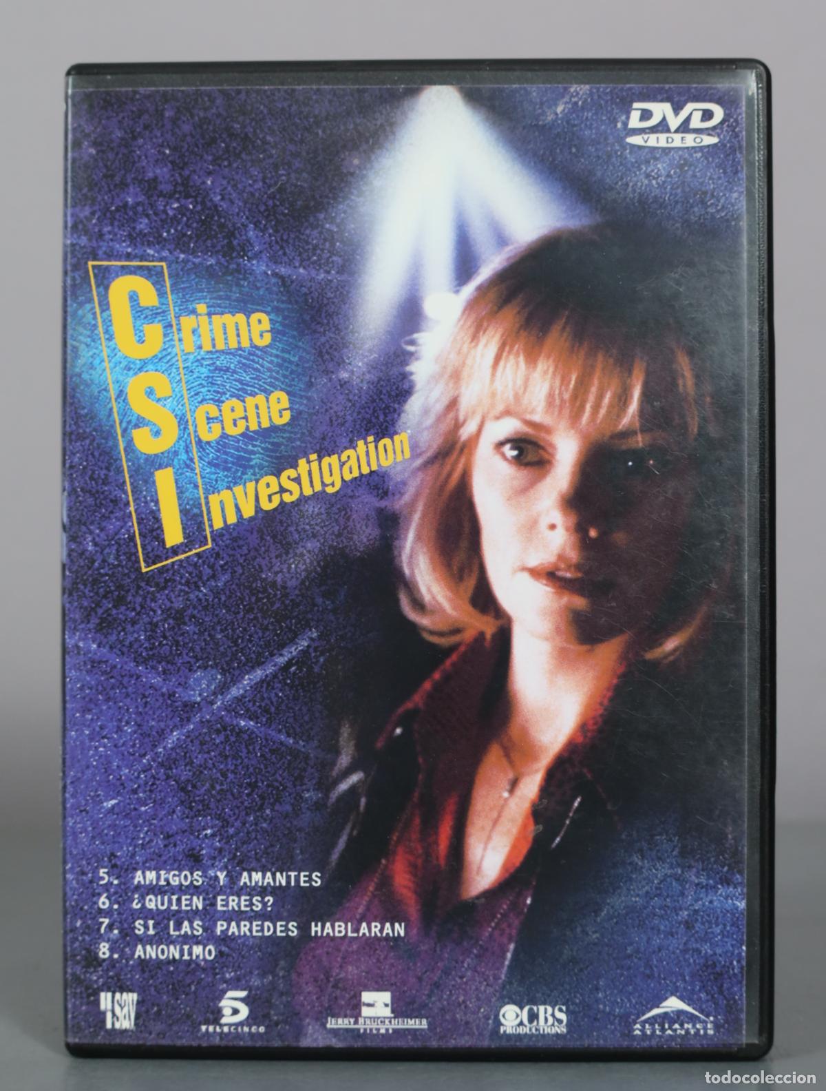 Cine: DVD. CSI Crime Scene Investigation - Episodios 1.5 - 1.8