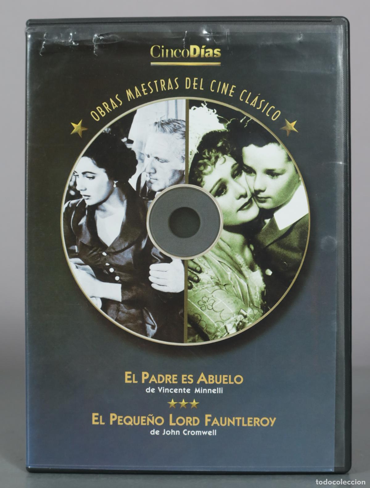 Cine: DVD. El padre es abuelo - Vicente Minnelli - El peque&ntilde;o Lord Fauntleroy - John Cromwell - CincoD&iacute;as