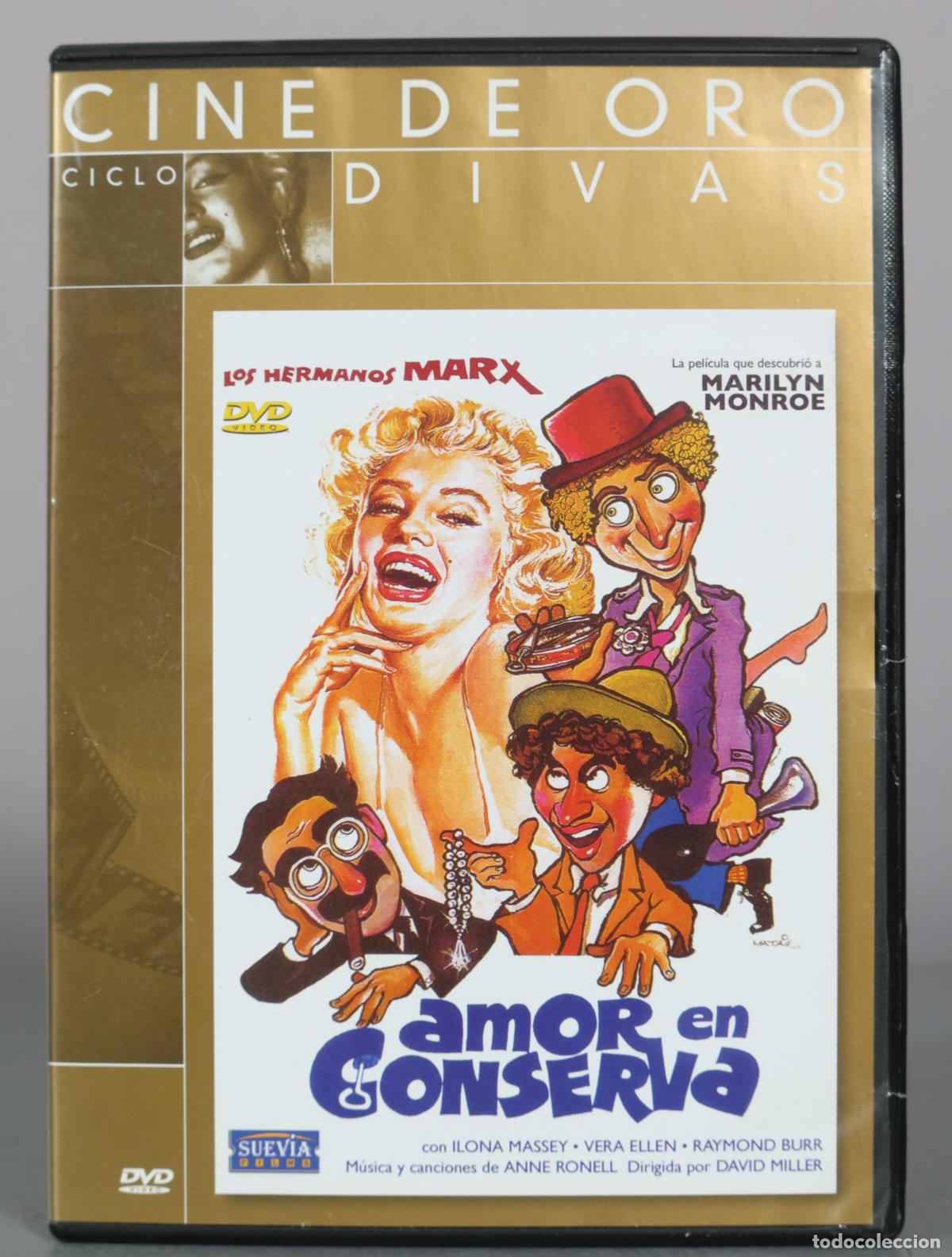 Cine: DVD. Amor en conserva - Los Hermanos Marx - Suevia Films