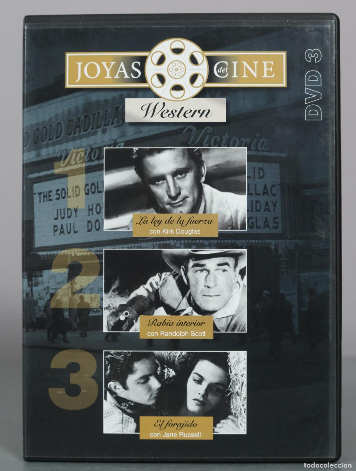 Kino: DVD. Joyas del Cine - Western - La ley de la fuerza - Rabia interior - El forajido