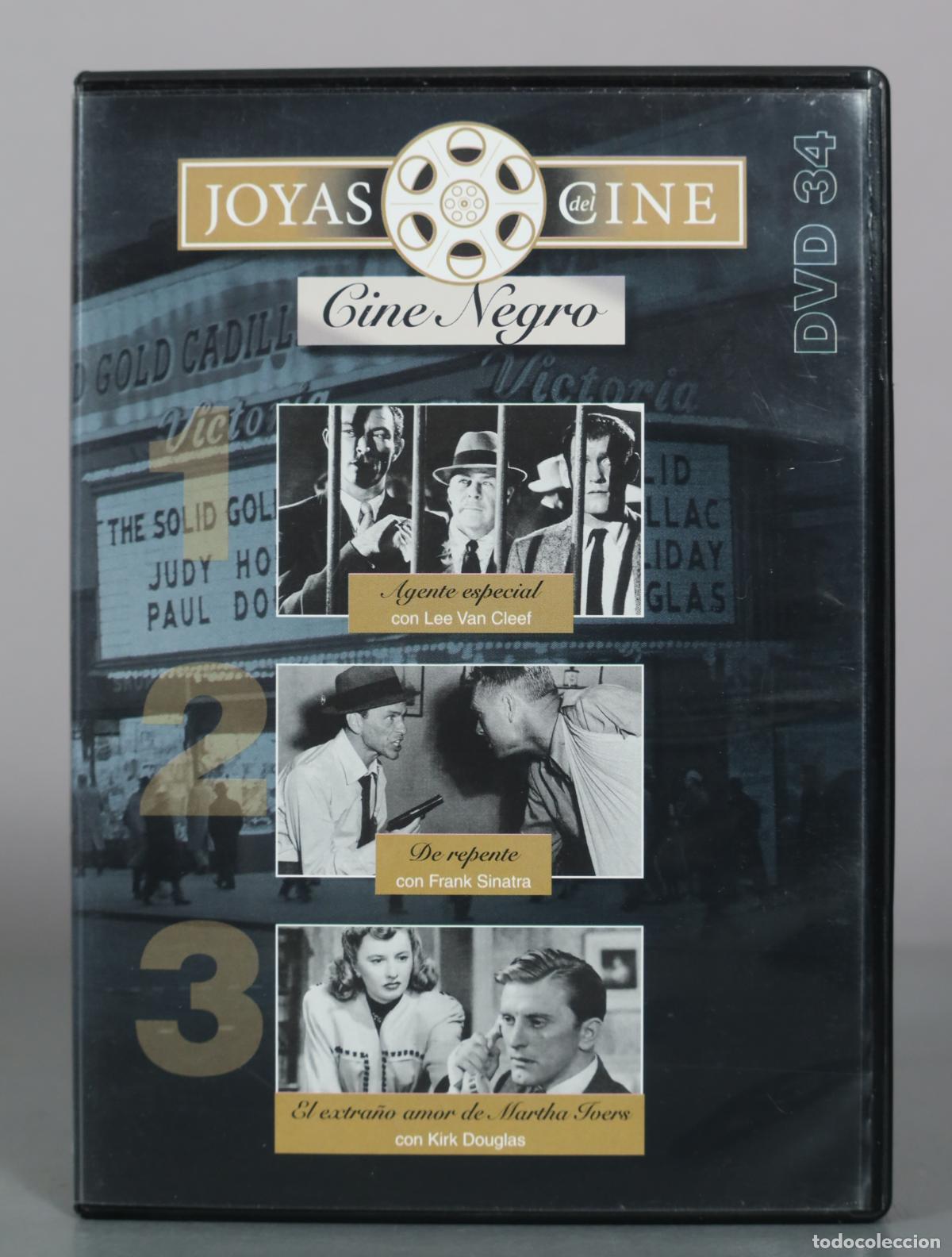 Kino: DVD. Joyas del Cine - Cine Negro: Agente especial - De repente - El extra&ntilde;o amor de Martha Ivers