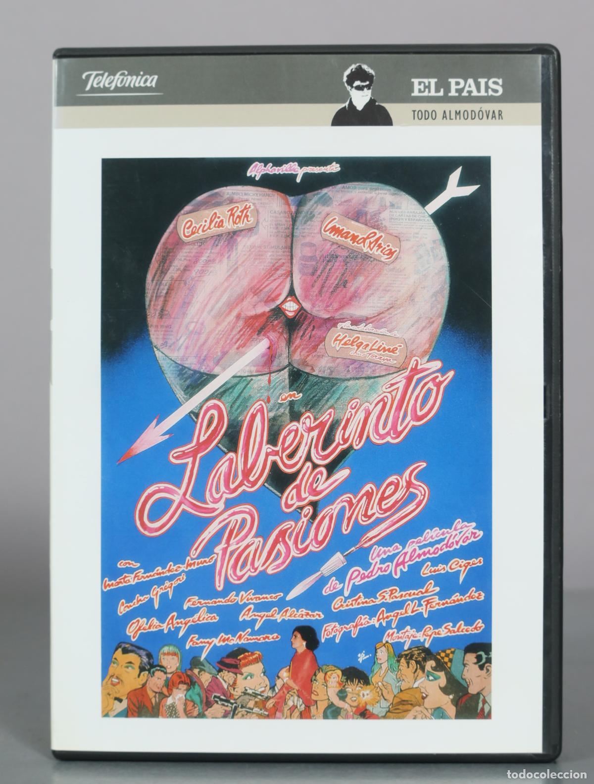 Cine: DVD. Laberinto de Pasiones - Pedro Almod&oacute;var