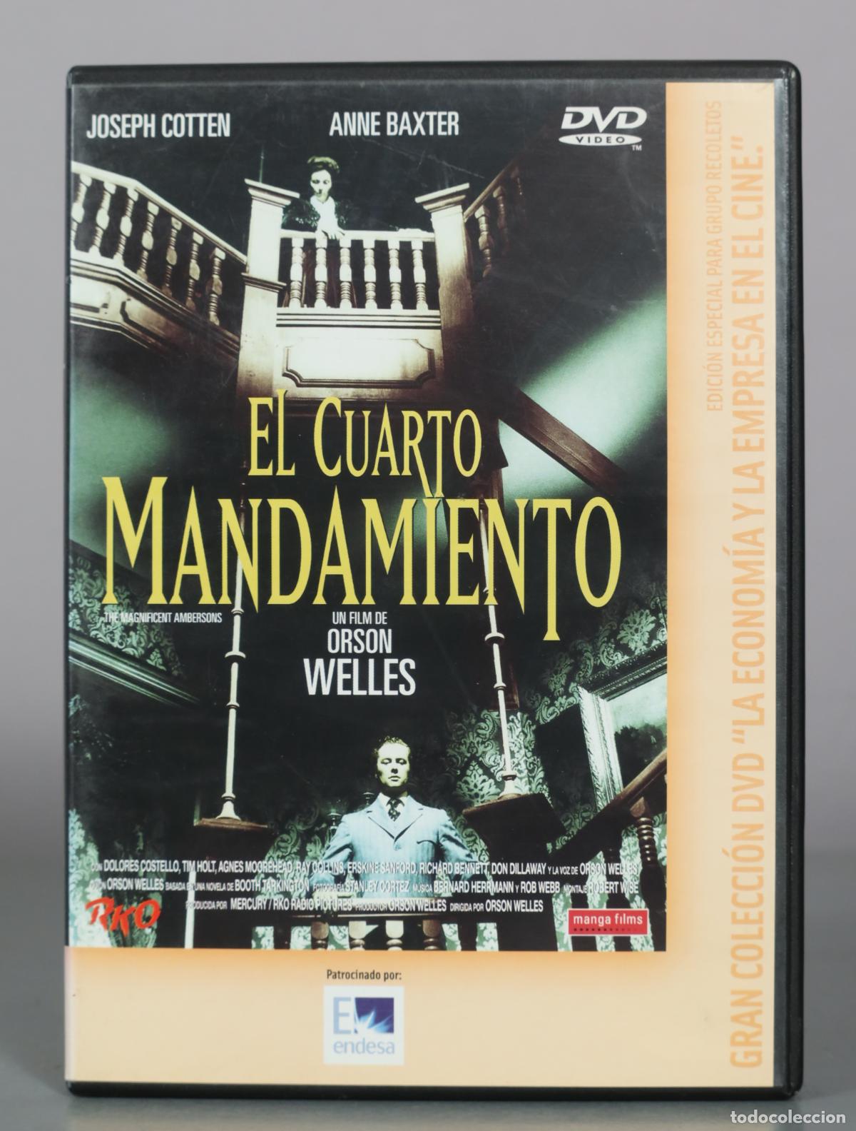 Cine: DVD. El cuarto mandamiento - Orson Welles