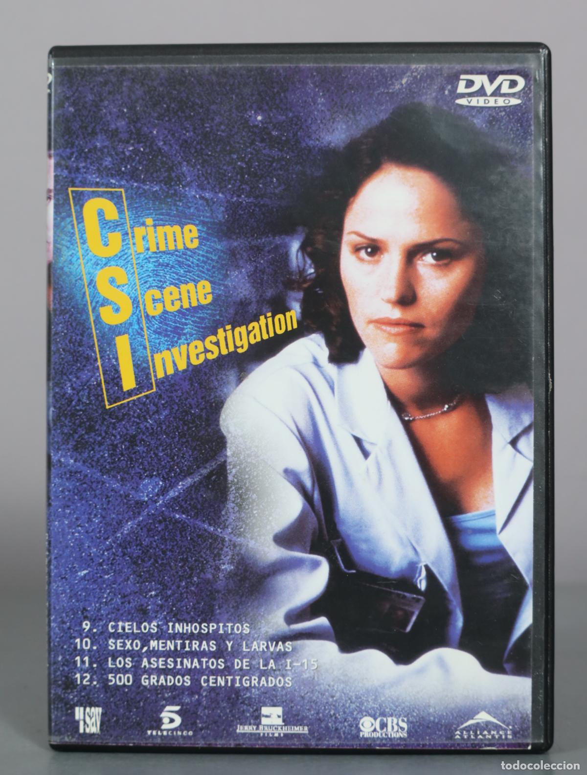 Cine: DVD. CSI - Crime Scene Investigation - Episodios 1.9 - 1.12