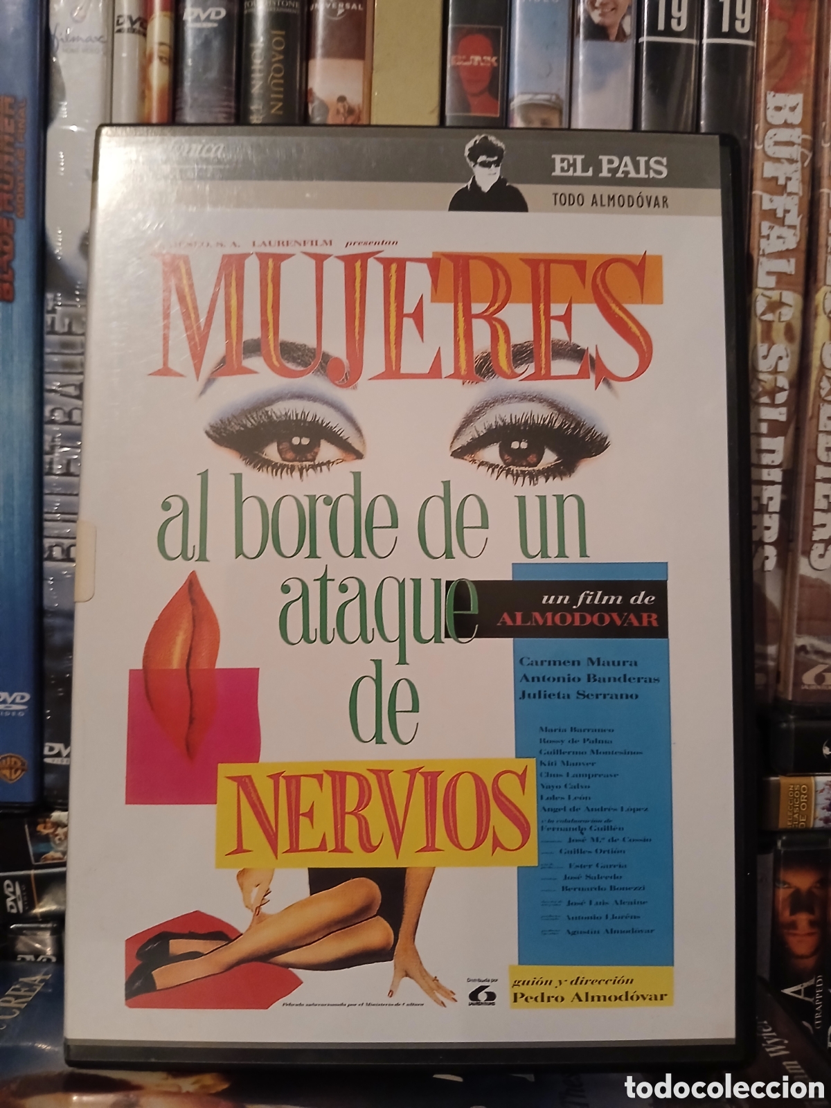 Cine: Mujeres al Borde de un Ataque de Nervios DVD CineYVideojuegosAlMejorPrecio