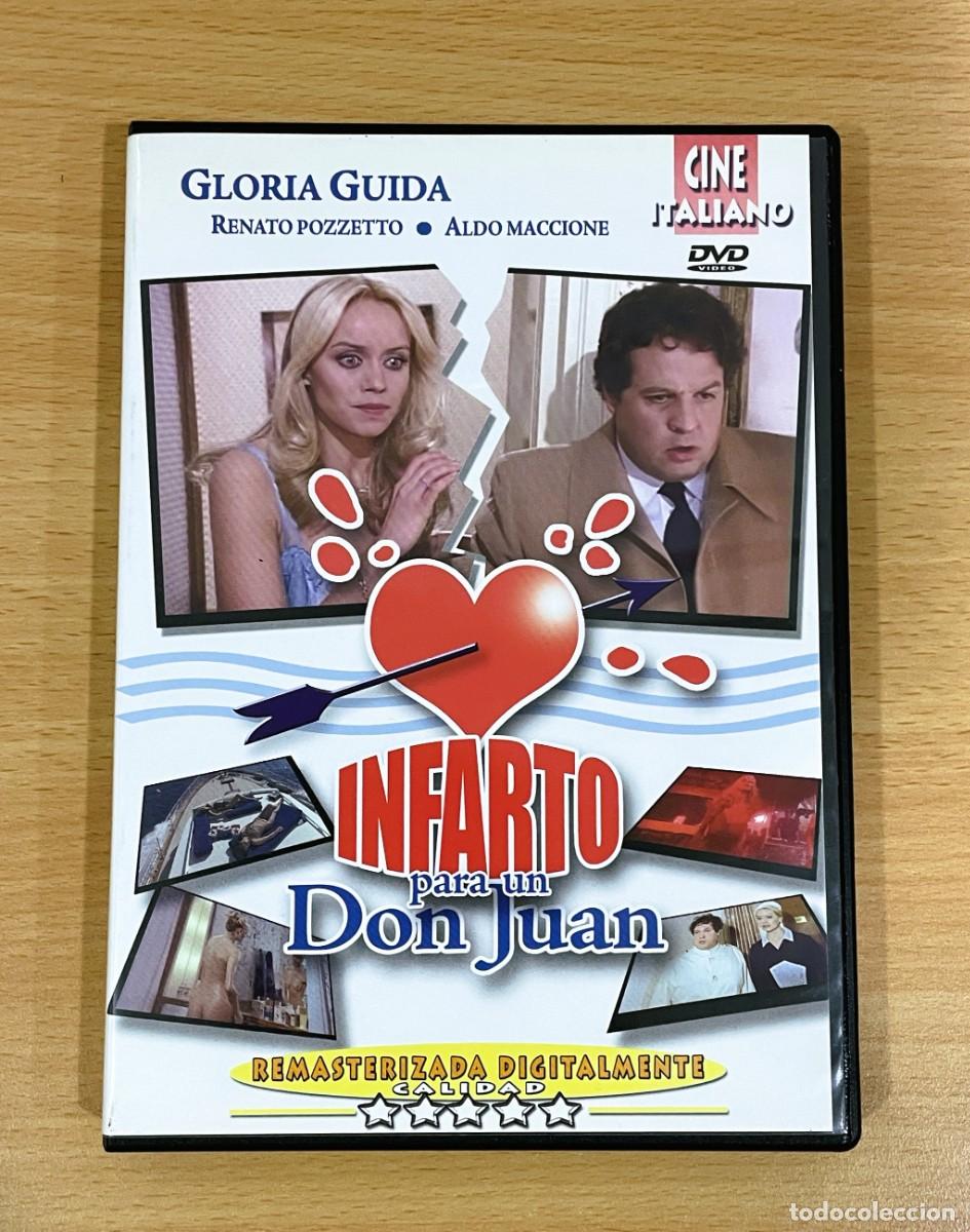 Cine: DVD CINE COMEDIA ER&Oacute;TICA ITALIANA CON GLORIA GUIDA - INFARTO PARA UN DON JUAN (1980)