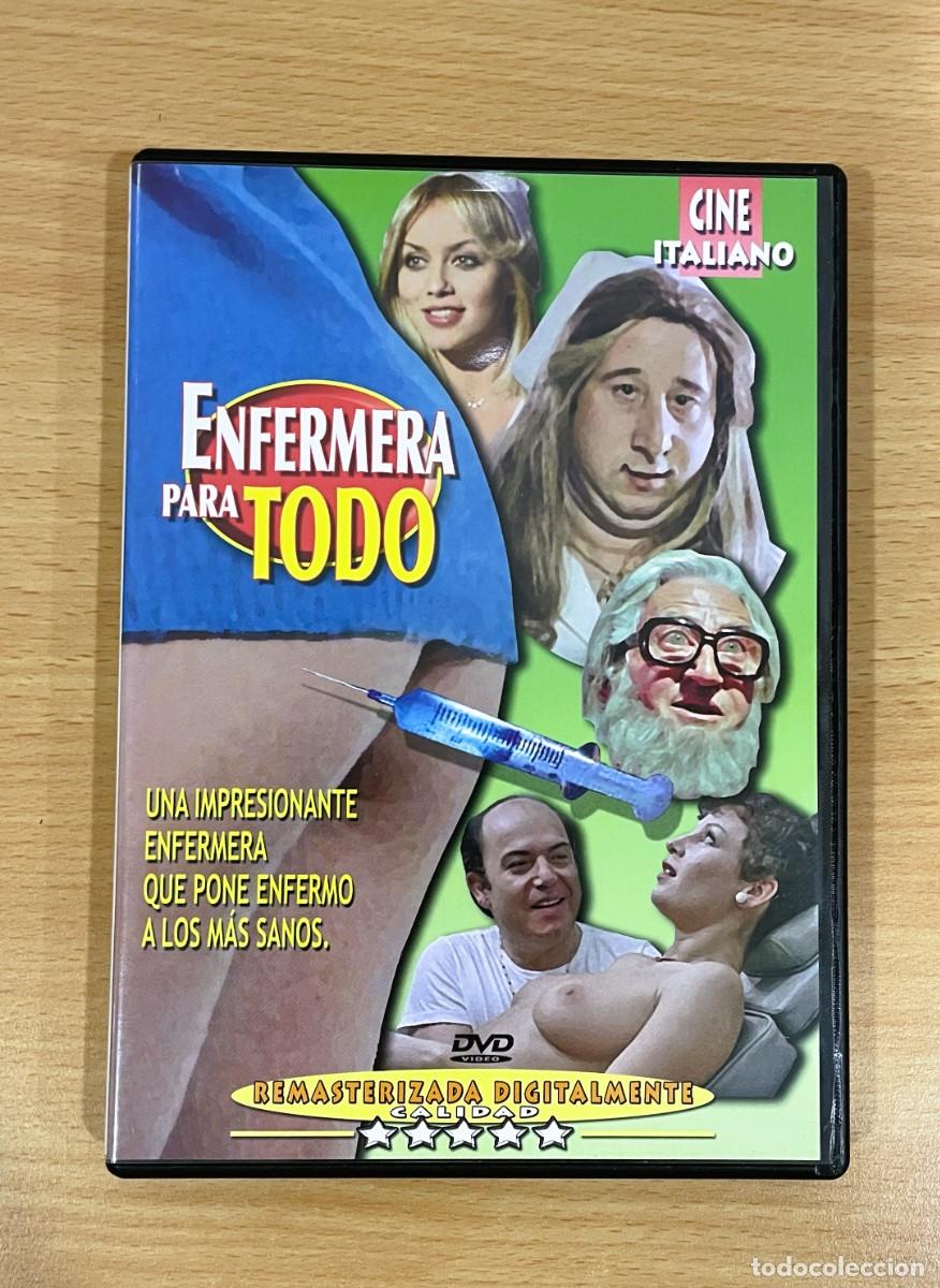 Cine: DVD CINE COMEDIA ER&Oacute;TICA ITALIANA CON GLORIA GUIDA - ENFERMERA PARA TODOS (1979)
