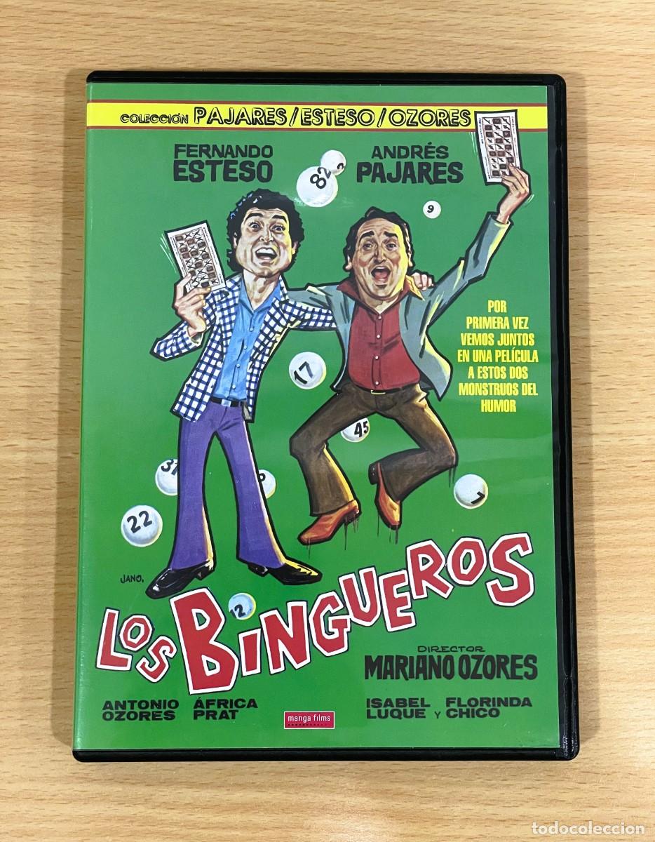 Cine: DVD CINE COMEDIA DE CULTO CON ANDR&Eacute;S PAJARES Y FERNANDO ESTESO - LOS BINGUEROS (1979)