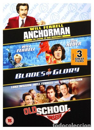 Cine: Anchorman / Blades of Glory / Old School- 5051188155230
