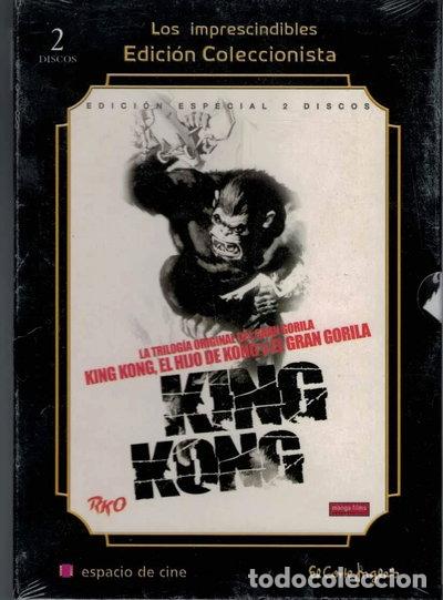 Cine: Trilog&iacute;a King Kong + El Hijo de Kong + El Gran Gorila- 8420172054816