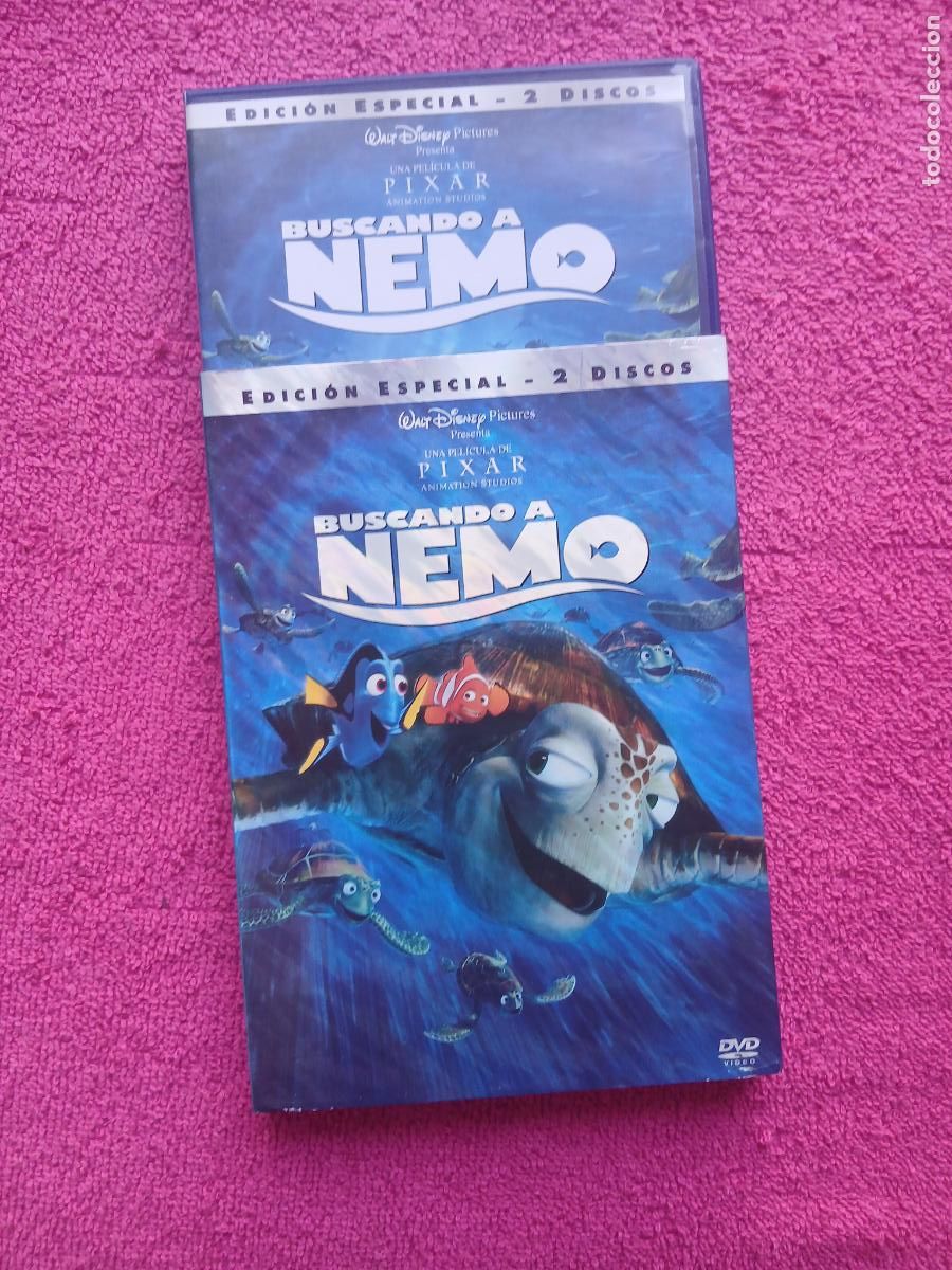 Cine: buscando a nemo edici&oacute;n especial walt disney pictures presenta Andrew Stanton 2 dvd en estuche