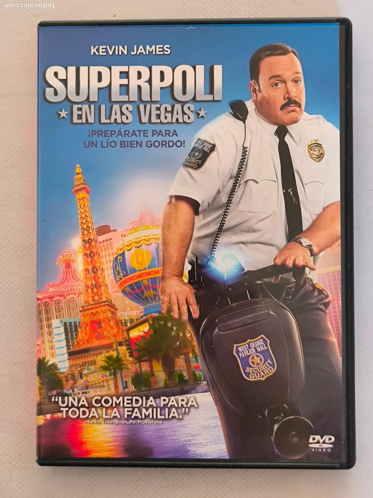 Cine: DVD SUPERPOLI EN LAS VEGAS - KEVIN JAMES (352)