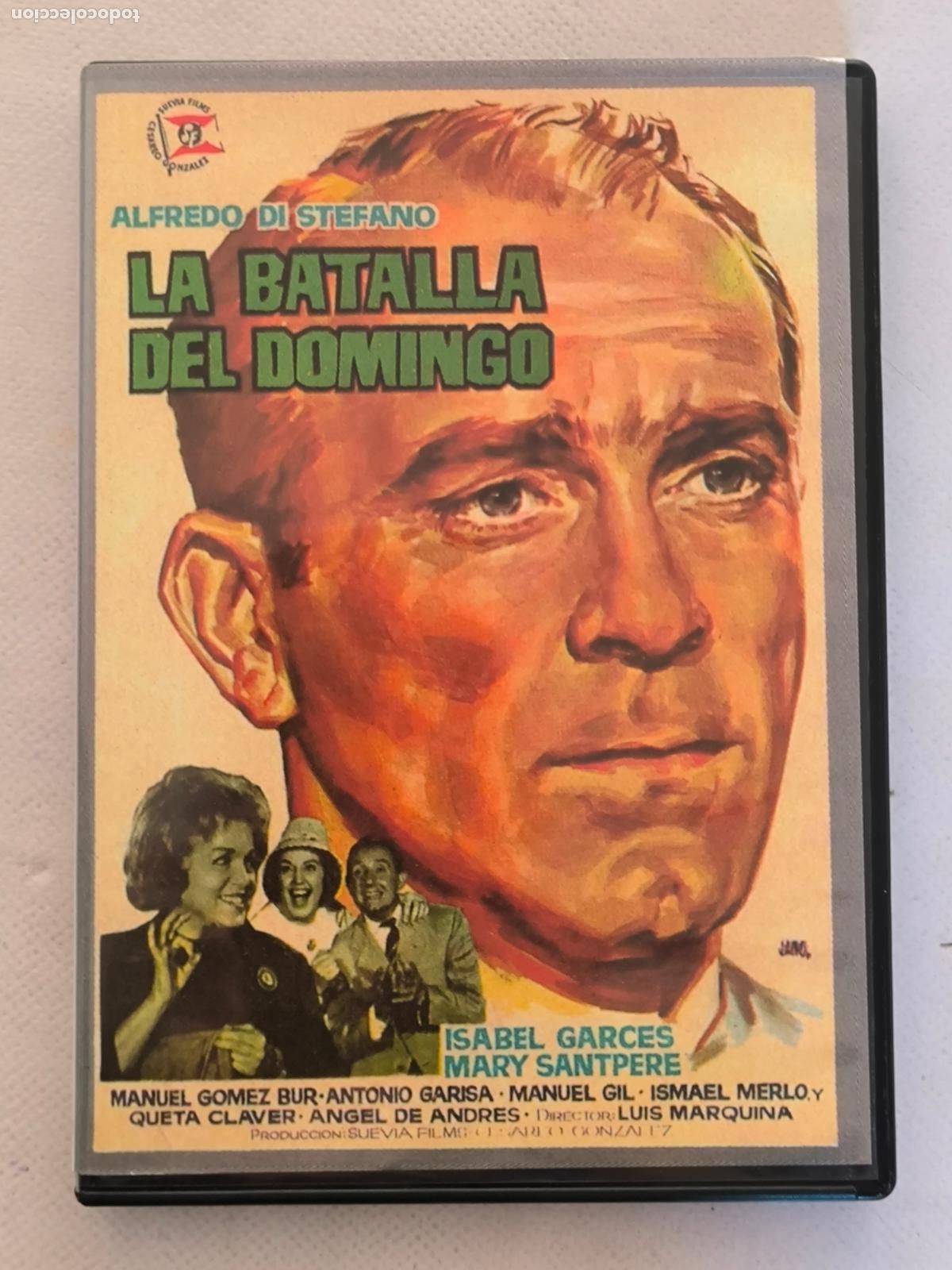 Cine: DVD LA BATALLA DEL DOMINGO - ALFREDO DI STEFANO (352)
