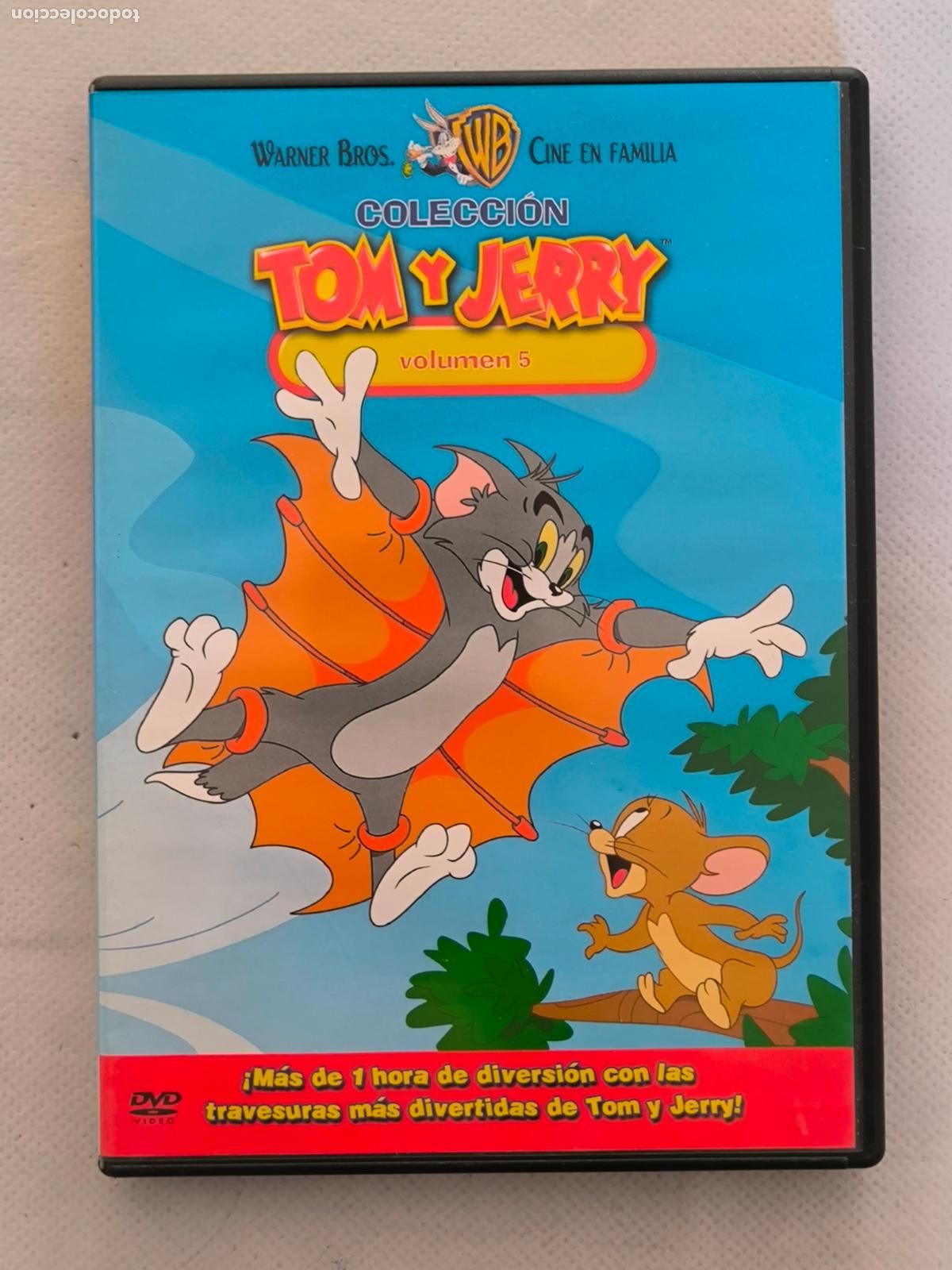 Cine: DVD TOM Y JERRY VOLUMEN 5 - WARNER BROS (5Nw)