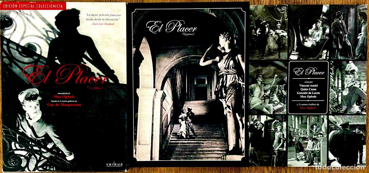 Cine: EL PLACER. Jean Gabin. Simone Simon. Maupassant. Max Oph&uuml;ls. EDICION ESPECIAL COLECCIONISTA 2 DISCOS