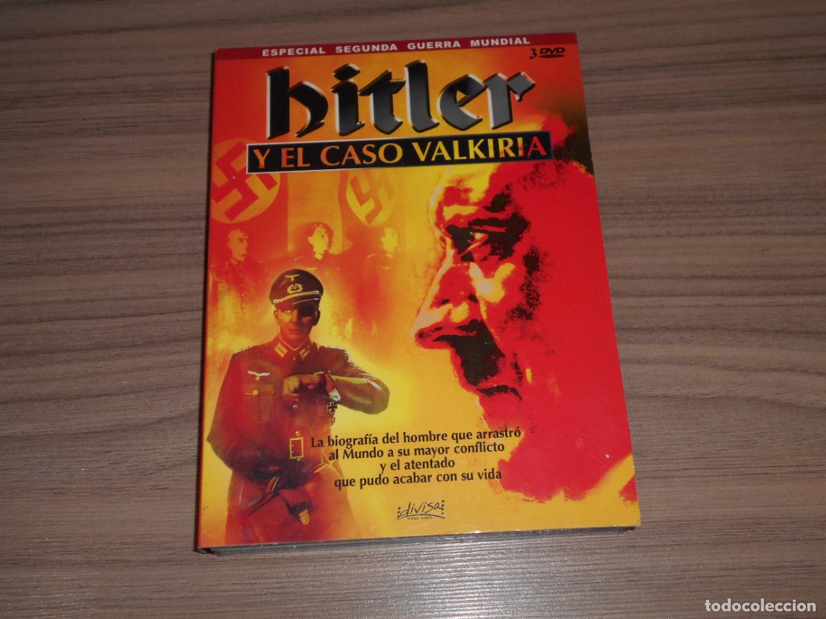 Cine: HITLER y EL CASO VALKIRIA Edicion Especial II GUERRA MUNDIAL 3 DVD